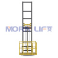 2500-10500Mm 1000Kg Warehouse Cargo Lift Guide Rail Elevator 1000Kg Warehouse Cargo Lift Guide Rail Elevator With Ce Iso